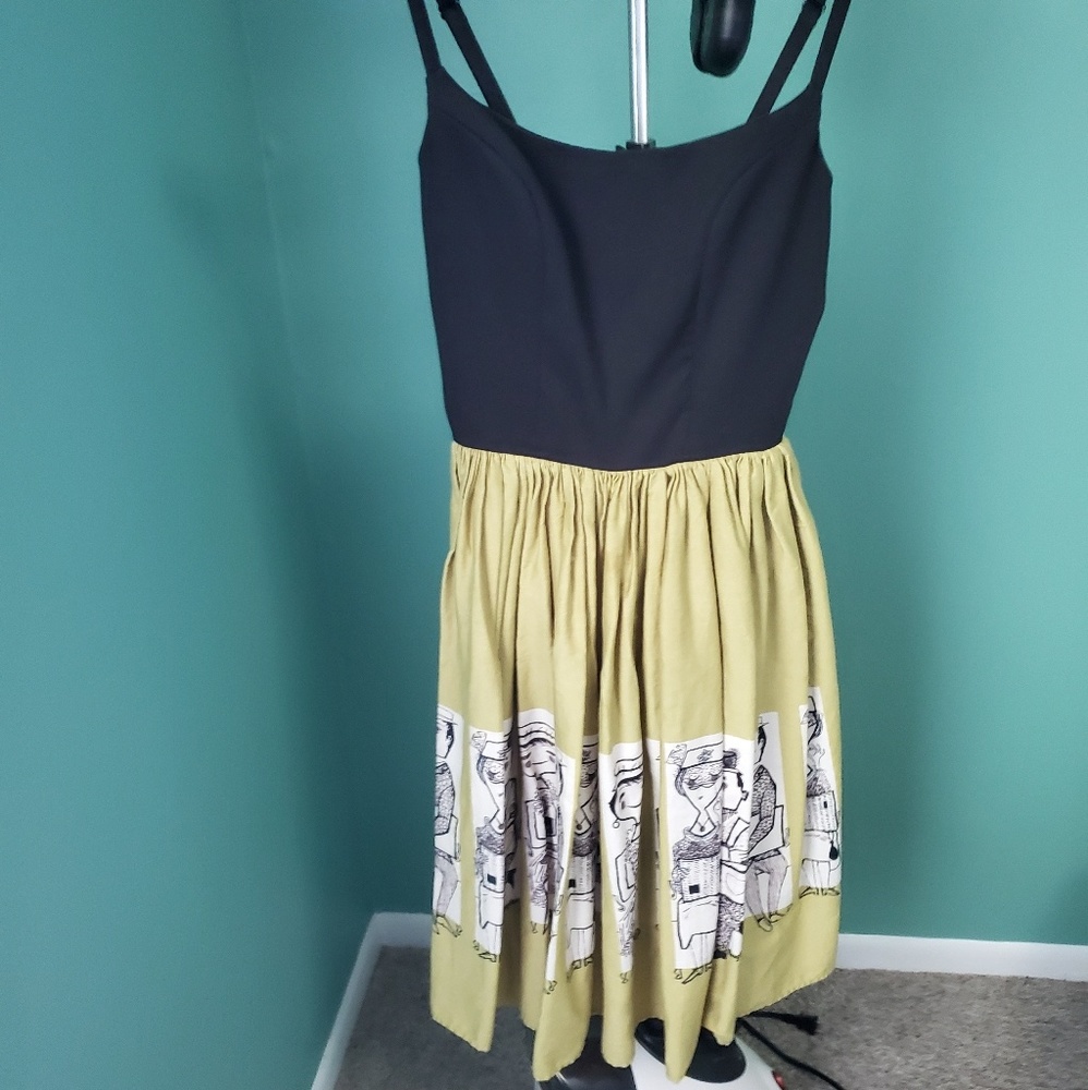 Mary Blair Jenny Commuter dress pinup couture
